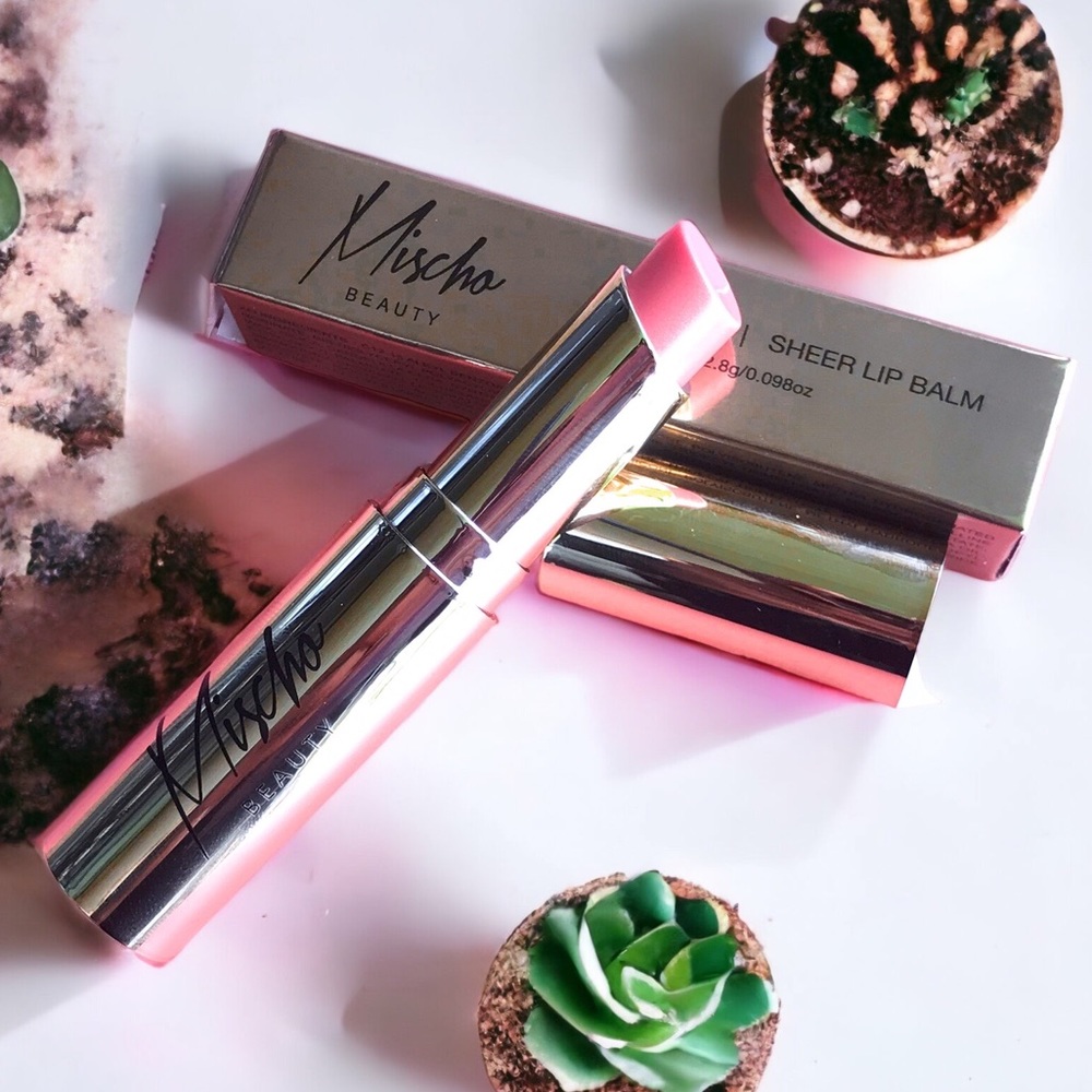 CCO SALE 🛍 Mischo Beauty Sheer Lip Shine + Lip Balm in XO